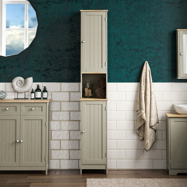 House of Hampton 32 x 170cm Free Standing Tall Bathroom
